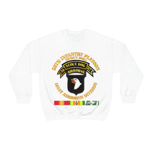 Load image into Gallery viewer, Unisex Heavy Blend Crewneck Sweatshirt - Army - 58th Infantry Platoon - Scout Dog - w VN SVC
