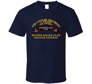 Army - F Troop 4th Cav - Hunter Killer V1 Classic T Shirt