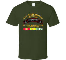 Load image into Gallery viewer, Army - F Troop 4th Cav - Hunter Killer w Vietnam War SVC V1 Classic T Shirt
