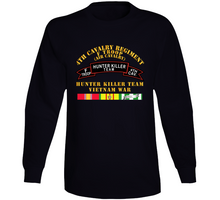 Load image into Gallery viewer, Army - F Troop 4th Cav - Hunter Killer W Vietnam War Svc Long Sleeve
