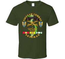 Load image into Gallery viewer, Army - Vietnam Combat Veteran - F Troop 4th Cav Hunt Kill w SVC Classic T Shirt
