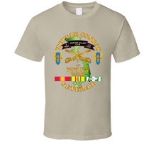 Load image into Gallery viewer, Army - Vietnam Combat Veteran - F Troop 4th Cav Hunt Kill w SVC Classic T Shirt
