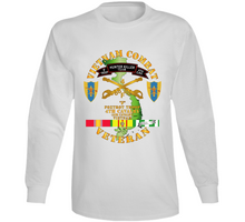 Load image into Gallery viewer, Army - Vietnam Combat Veteran - F Troop 4th Cav Hunt Kill w SVC Long Sleeve
