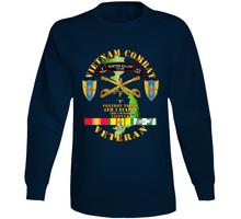 Load image into Gallery viewer, Army - Vietnam Combat Veteran - F Troop 4th Cav Hunt Kill w SVC Long Sleeve
