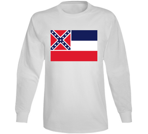 Flag - Mississippi wo Txt Long Sleeve