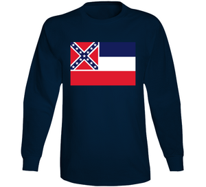 Flag - Mississippi wo Txt Long Sleeve