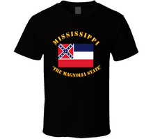Load image into Gallery viewer, Flag - Mississippi - The Magnolia State Classic T Shirt
