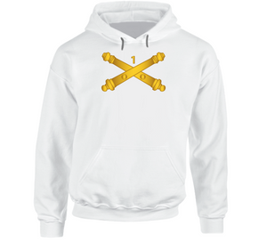 Army - 1st Field Artillery Regt - Artillery Br wo Txt Hoodie