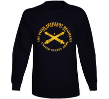 Load image into Gallery viewer, Army - 1st Field Artillery Regt - First or Not At All - Artillery Br Long Sleeve
