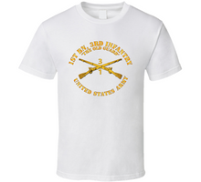 Load image into Gallery viewer, Army - 1st Bn 3rd Infantry Regt - The Old Guard - Infantry Br V1 Classic T Shirt
