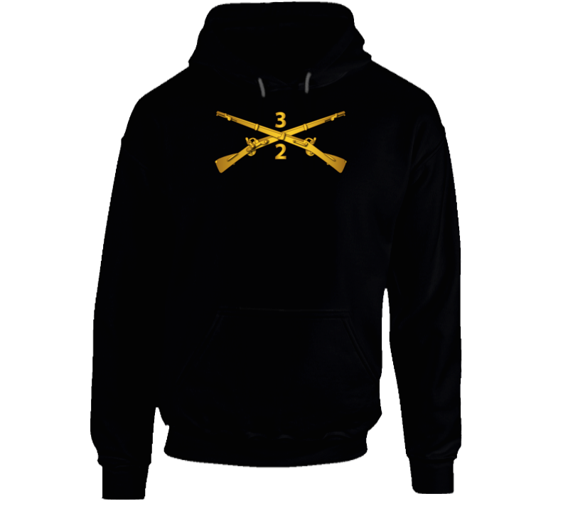 Army - 2nd Bn - 3rd Infantry Regiment Branch wo Txt Hoodie