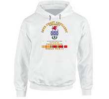 Load image into Gallery viewer, Army - 59th Coast Artillery Regiment - Battle of Corregidor - WWII w PAC SVC V1 Hoodie
