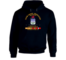 Load image into Gallery viewer, Army - 59th Coast Artillery Regiment - Battle of Corregidor - WWII w PAC SVC V1 Hoodie
