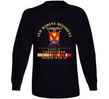 Load image into Gallery viewer, Usmc - 4th Marine Regiment - Battle Of Corregidor - Wwii W Pac Svc Long Sleeve
