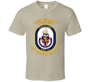 Navy - USS Barry (DDG-52) V1 Classic T Shirt