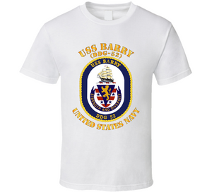 Navy - USS Barry (DDG-52) V1 Classic T Shirt