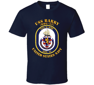 Navy - USS Barry (DDG-52) V1 Classic T Shirt