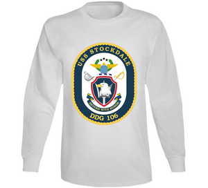 Navy - USS Stockdale (DDG-106) wo Txt V1 Long Sleeve