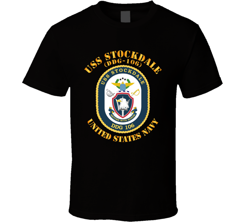 Navy - USS Stockdale (DDG-106) V1 Classic T Shirt