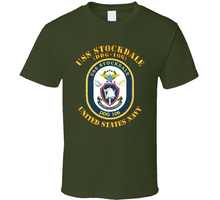 Load image into Gallery viewer, Navy - USS Stockdale (DDG-106) V1 Classic T Shirt
