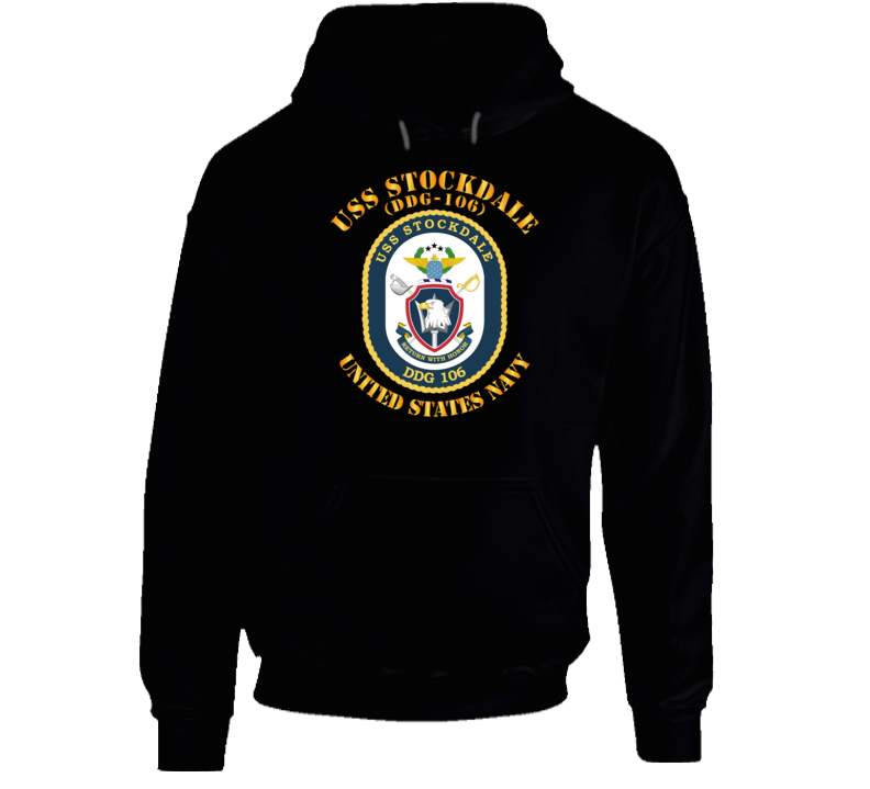 Navy - USS Stockdale (DDG-106) V1 Hoodie