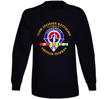 Load image into Gallery viewer, Army - 14th Aviation Battalion w SVC wo DS V1 Long Sleeve
