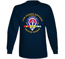 Load image into Gallery viewer, Army - 14th Aviation Battalion w SVC wo DS V1 Long Sleeve
