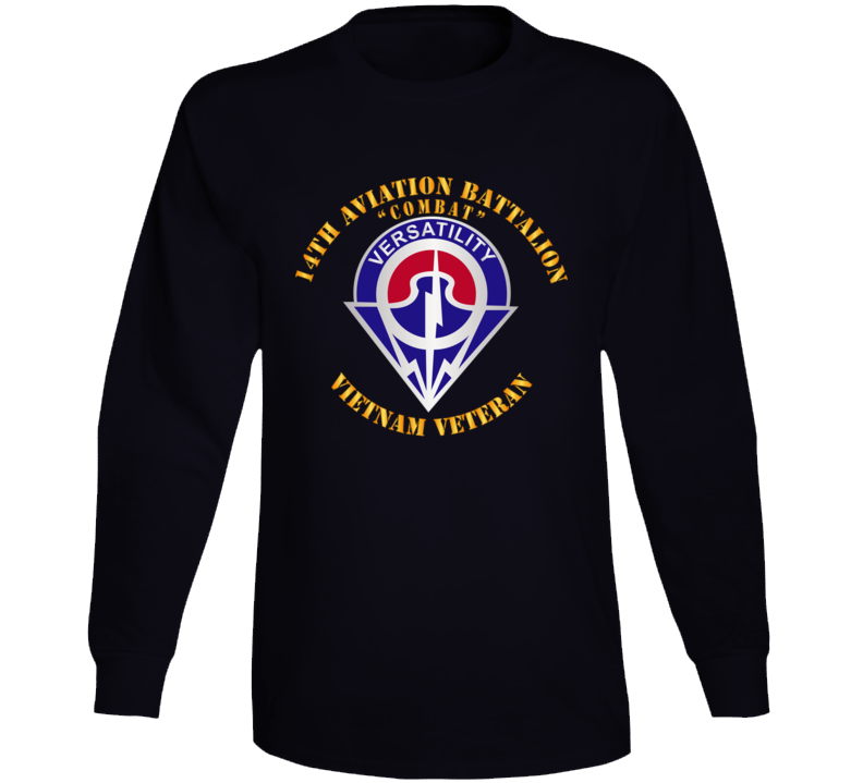 Army - 14th Aviation Battalion wo DS V1 Long Sleeve