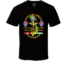 Load image into Gallery viewer, Army - Vietnam Combat Veteran - 176th Ahc W 14th Avn Bn Classic T Shirt
