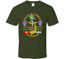 Load image into Gallery viewer, Army - Vietnam Combat Veteran - 176th AHC w 14th Avn Bn V1 Classic T Shirt
