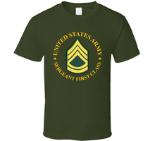 Load image into Gallery viewer, Army - US Army - Sergeant First Class wo Bkgrd V1 Classic T Shirt
