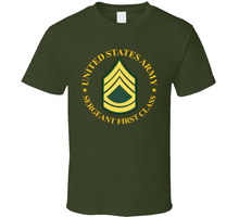 Load image into Gallery viewer, Army - Us Army - Sergeant First Class Wo Bkgrd Classic T Shirt
