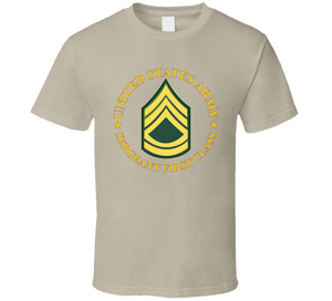 Army - Us Army - Sergeant First Class Wo Bkgrd Classic T Shirt