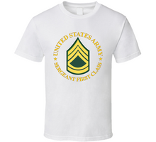Load image into Gallery viewer, Army - US Army - Sergeant First Class wo Bkgrd V1 Classic T Shirt
