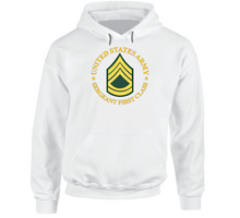 Load image into Gallery viewer, Army - US Army - Sergeant First Class wo Bkgrd V1 Hoodie
