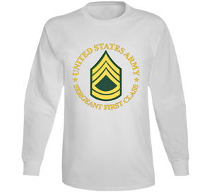 Army - Us Army - Sergeant First Class Wo Bkgrd Long Sleeve