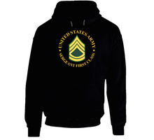 Load image into Gallery viewer, Army - Us Army - Sergeant First Class Wo Bkgrd Hoodie
