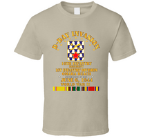 Load image into Gallery viewer, Army - 16th Infantry Regt - 1st Id - D Day W Svc Classic T Shirt
