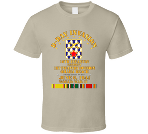 Army - 16th Infantry Regt - 1st Id - D Day W Svc Classic T Shirt