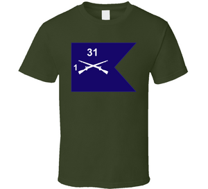 Army - Guidon - 1st Bn 31st Infantry Classic T Shirt