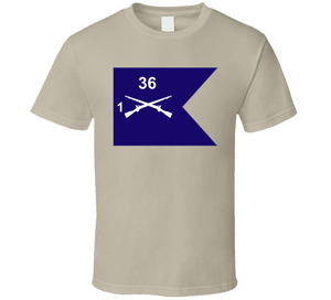 Army - Guidon - 1st Bn 36th Infantry Classic T Shirt