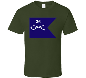 Army - Guidon - 1st Bn 36th Infantry Classic T Shirt