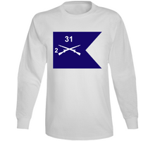 Load image into Gallery viewer, Army - Guidon - 2nd Bn 31st Infantry V1 Long Sleeve
