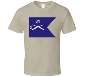 Army - Guidon - 3rd Bn 31st Infantry Classic T Shirt