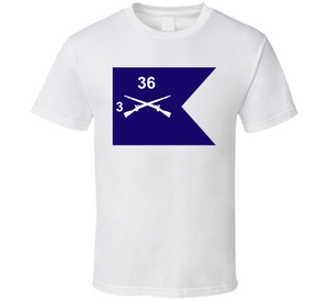 Army - Guidon - 3rd Bn 36th Infantry V1 Classic T Shirt