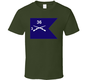 Army - Guidon - 3rd Bn 36th Infantry Classic T Shirt