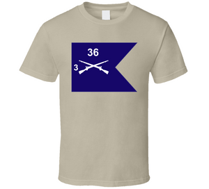 Army - Guidon - 3rd Bn 36th Infantry V1 Classic T Shirt