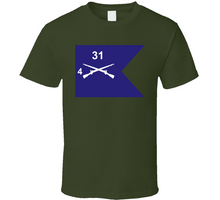 Load image into Gallery viewer, Army - Guidon - 4th Bn 31st Infantry Classic T Shirt
