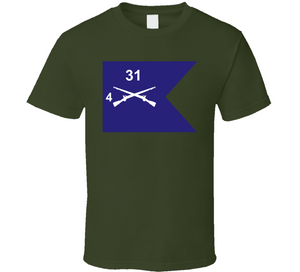 Army - Guidon - 4th Bn 31st Infantry Classic T Shirt