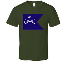 Load image into Gallery viewer, Army - Guidon - 5th Bn 31st Infantry Classic T Shirt
